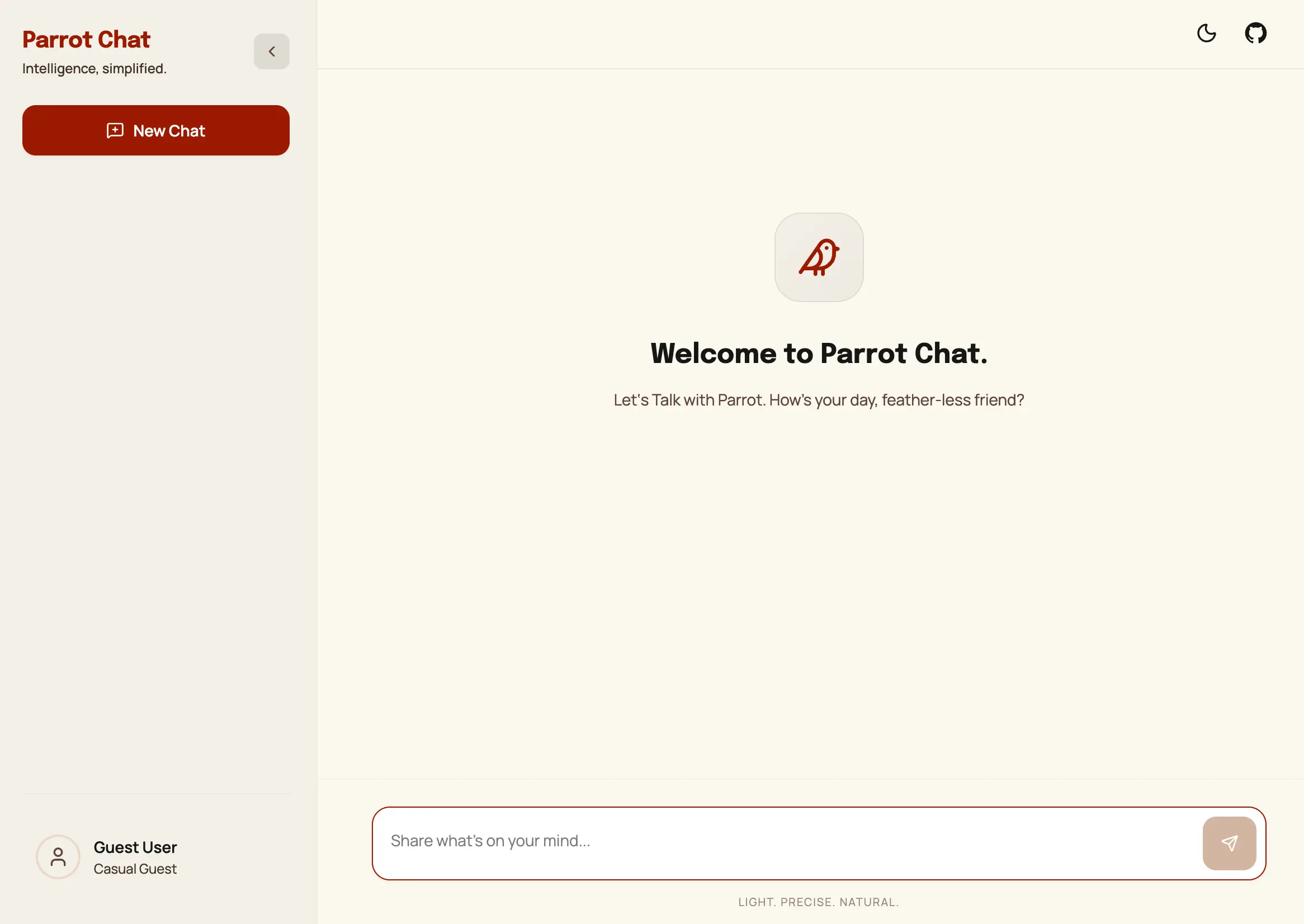 AI Chat Page