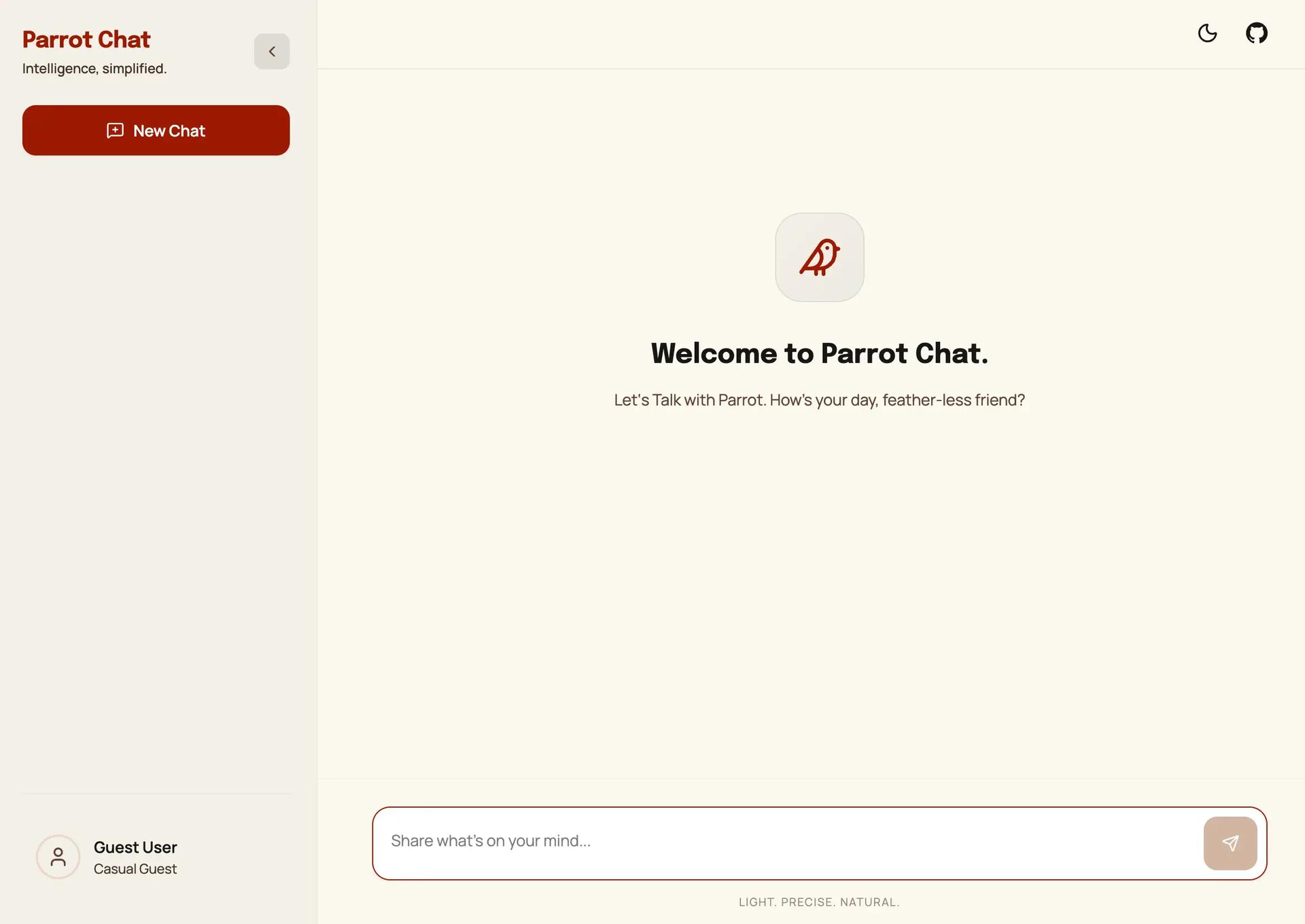 AI Chat Page